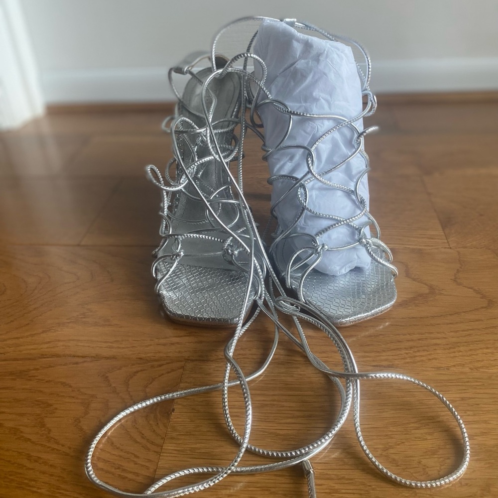 Schulz Dress Strappy Heels